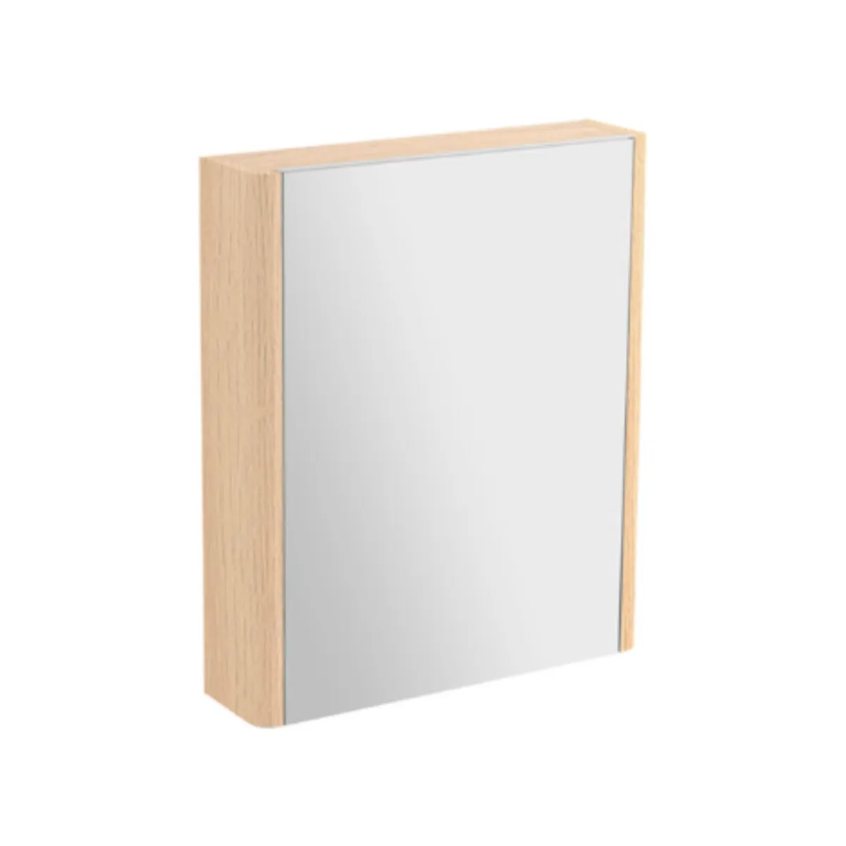 Aalto PVC Mirror Cabinet 580mm (4 Colours) - view 2